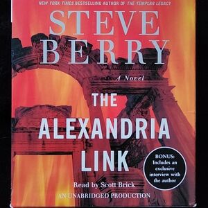 'The Alexandria Link' Novel - Orange Cover